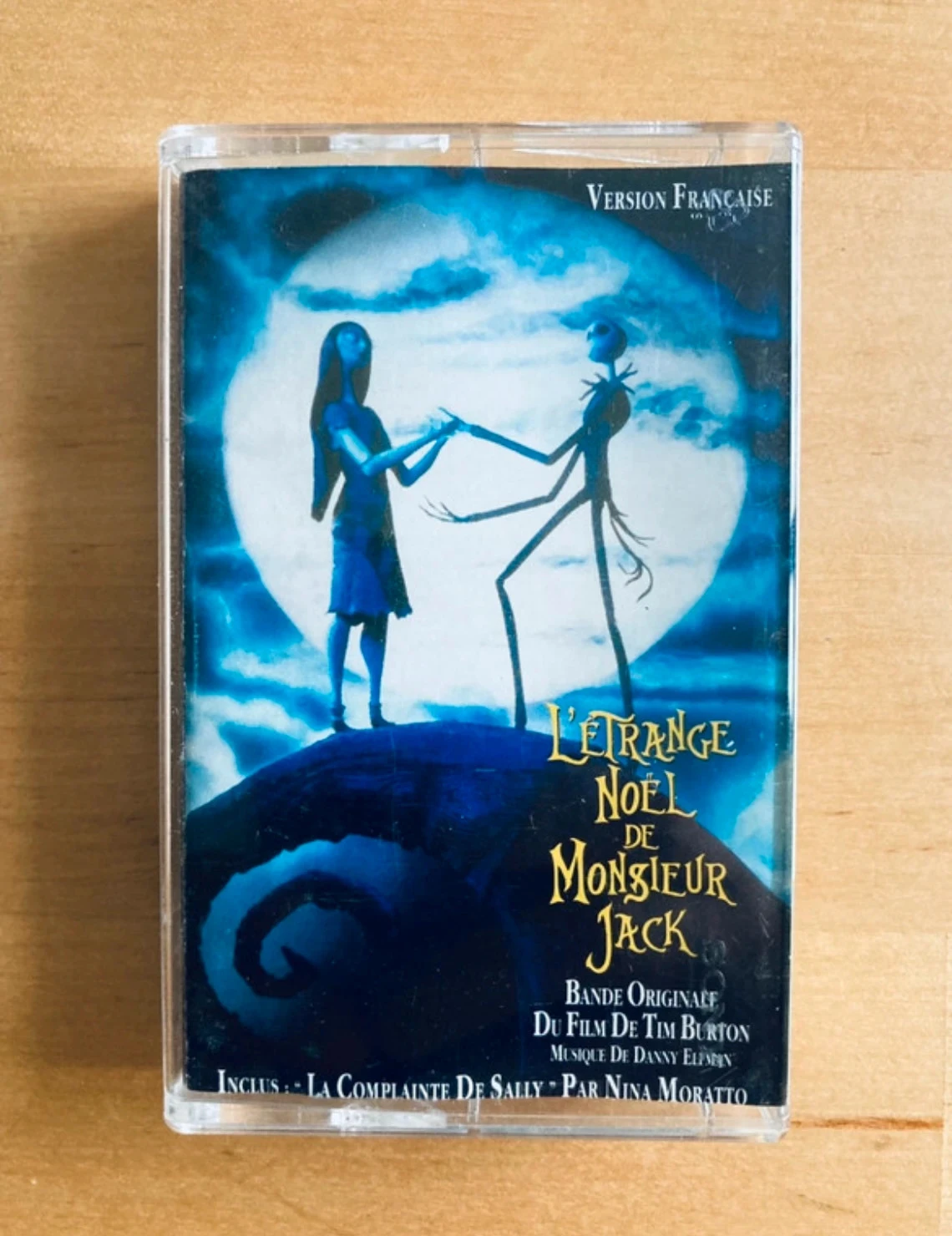 Cassette audio OST L’étrange Noël de Monsieur Jack.